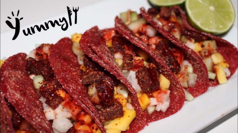Deliciosos Tacos de Tamarindo con Fruta