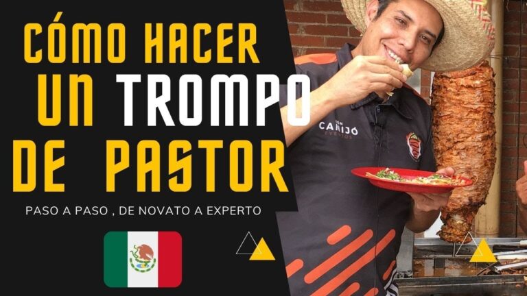 Costo del trompo de pastor: Todo lo que necesitas saber