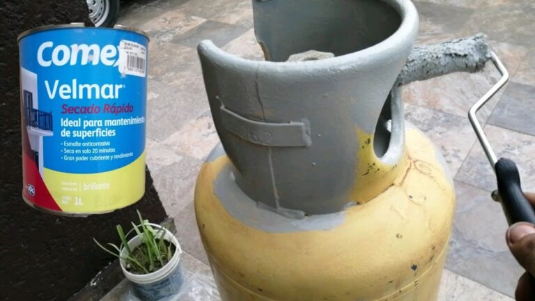 ¿Es Seguro Pintar un Tanque de Gas Lleno?