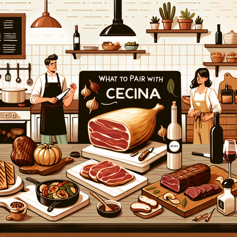 con que acompañar la cecina