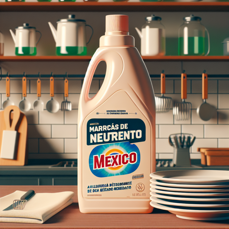 Las Mejores Marcas de Detergente Neutro en México: Eficacia y Calidad