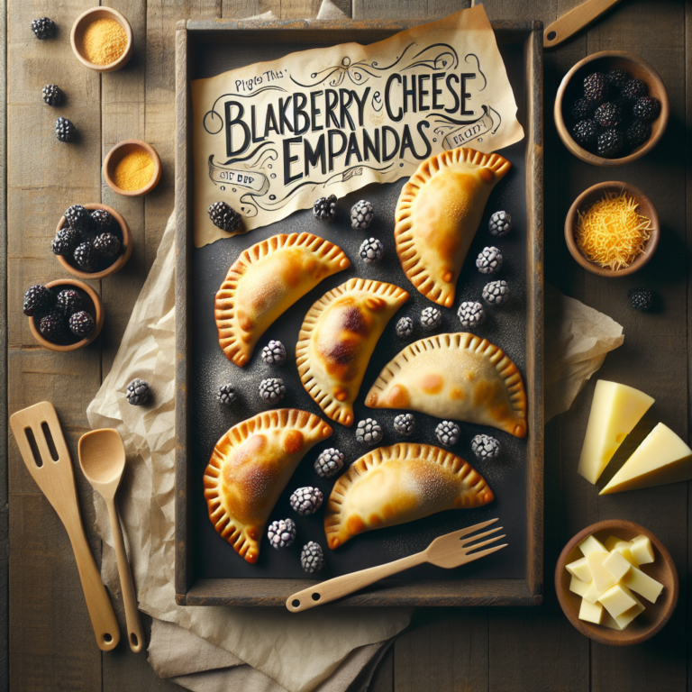 empanadas de zarzamora con queso