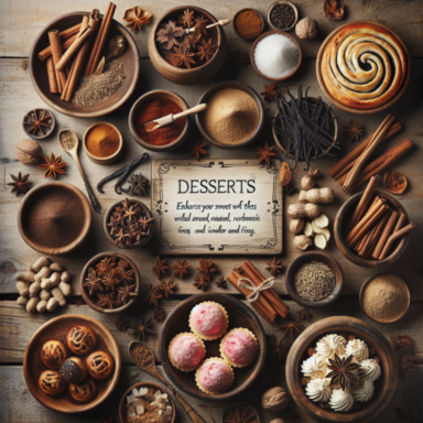 especias para postres