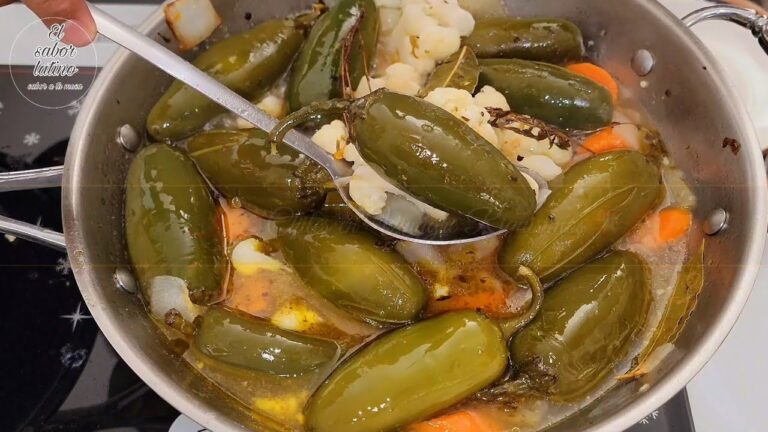 Como Hacen Los Chiles En Vinagre