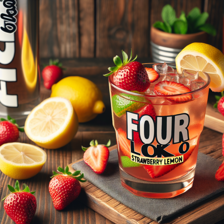 Deliciosa Receta de Four Loko Fresa Lim&oacute;n: &iexcl;Refresca tu Verano!