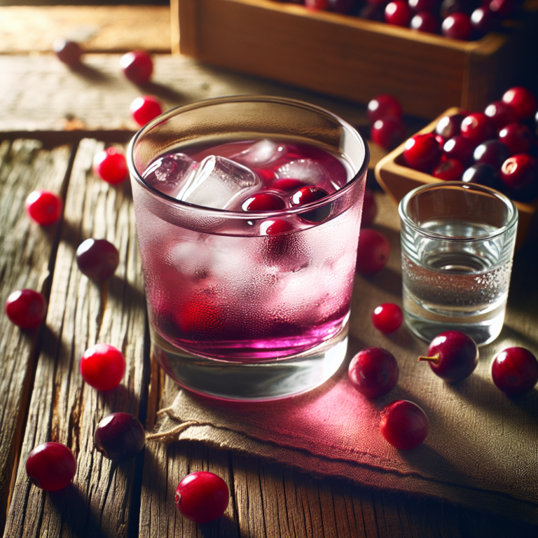 jugo de arandano con vodka como se llama