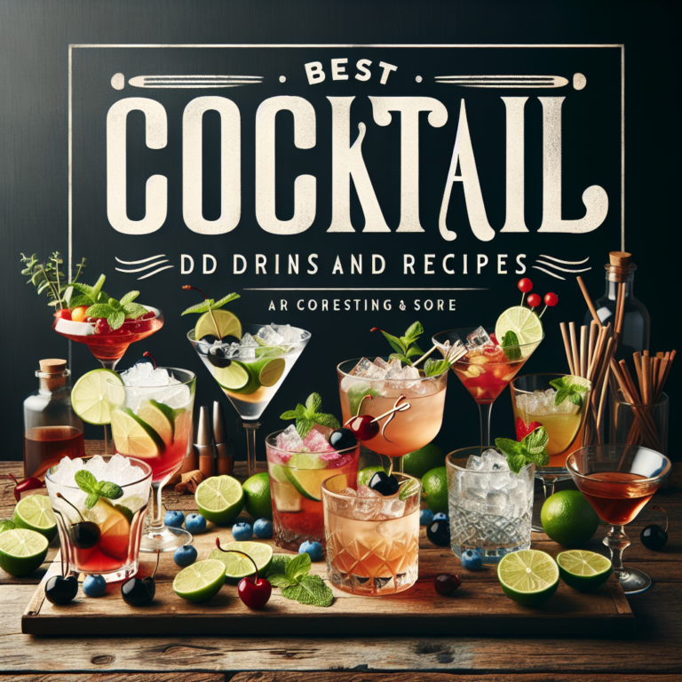mejores cocteles