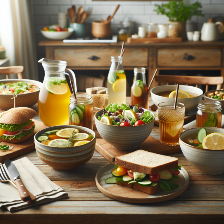 Deliciosos Menús para Lunch: Ideas Rápidas y Saludables para el Almuerzo