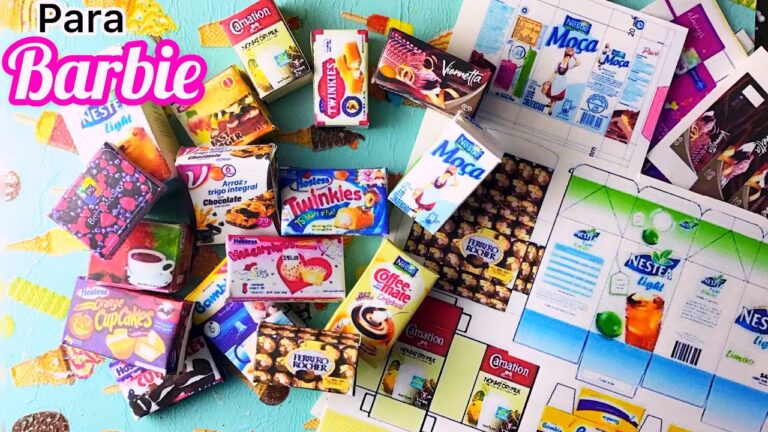 Plantillas de Barbie para Imprimir: Creatividad Sin L&iacute;mites