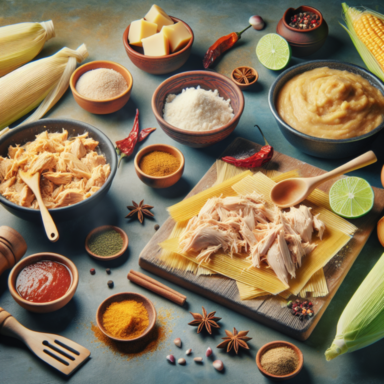receta como hacer tamales de pollo