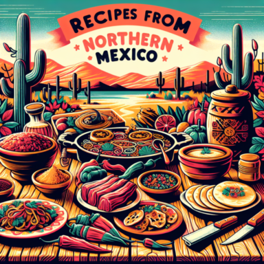 Deliciosas Recetas del Norte de M&eacute;xico: Sabores Aut&eacute;nticos para Disfrutar en Casa