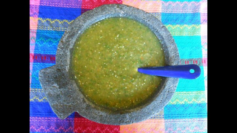 Historia de la Salsa Verde Mexicana: Receta Tradicional y Secretos