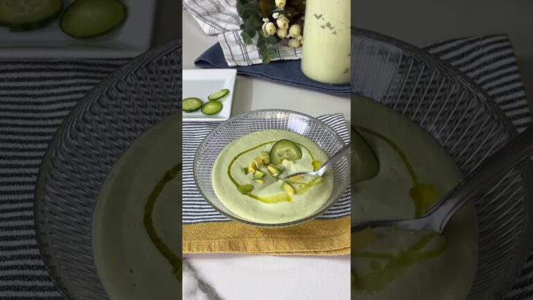 Deliciosa Sopa Fría con Aceite de Oliva: Receta Fresca y Saludable