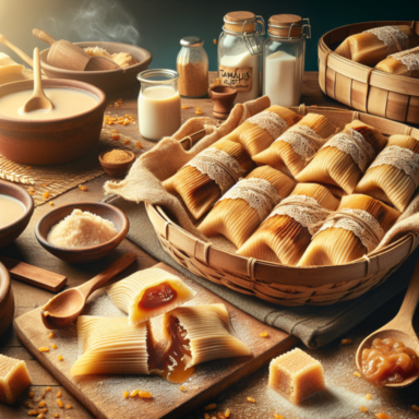 Deliciosos Tamales de Cajeta: Receta Tradicional y Fácil de Preparar
