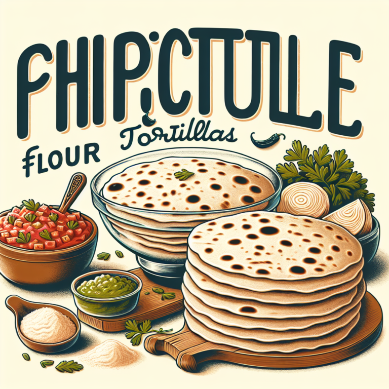 tortillas de harina chipotle