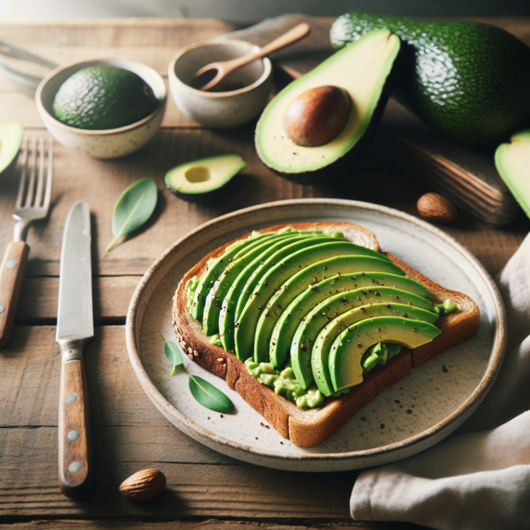 tostadas con aguacate