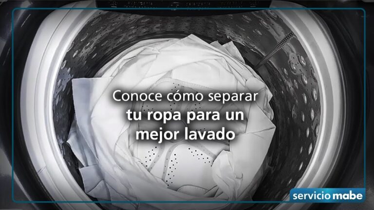 Cómo Separar la Ropa para Lavar de Manera Eficiente