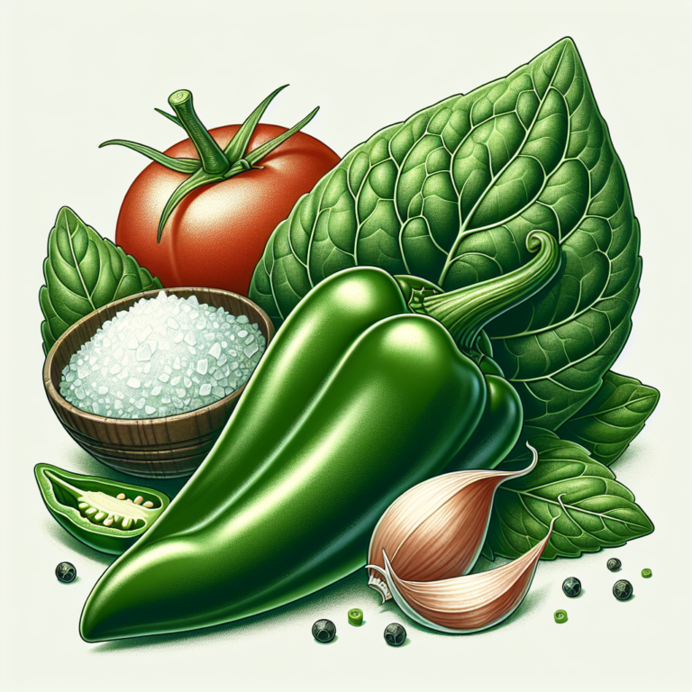 chile jalapeño hoja