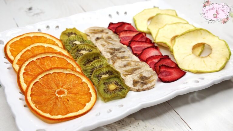 Gu&iacute;a pr&aacute;ctica para deshidratar frutas f&aacute;cilmente