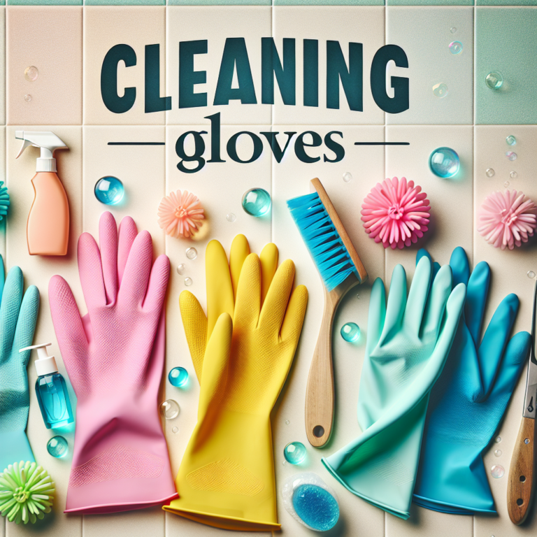 guantes para limpieza