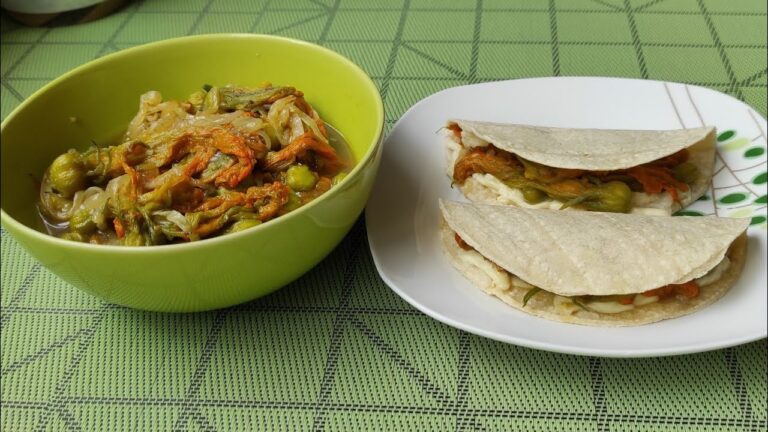 Delicias de Flor de Calabaza Guisada