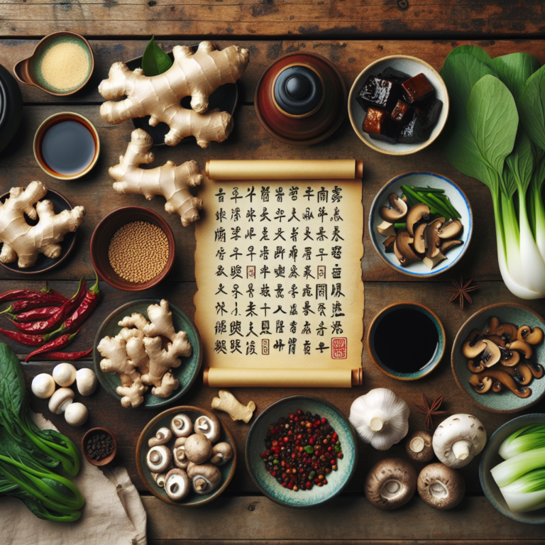ingredientes comida china
